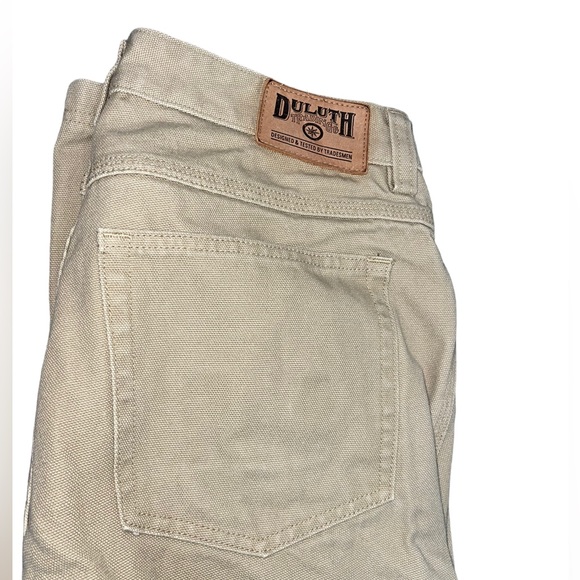 Duluth Trading Co Other - Duluth Trading Co Men’s Carpenter Pants Size 32 x 34 Beige